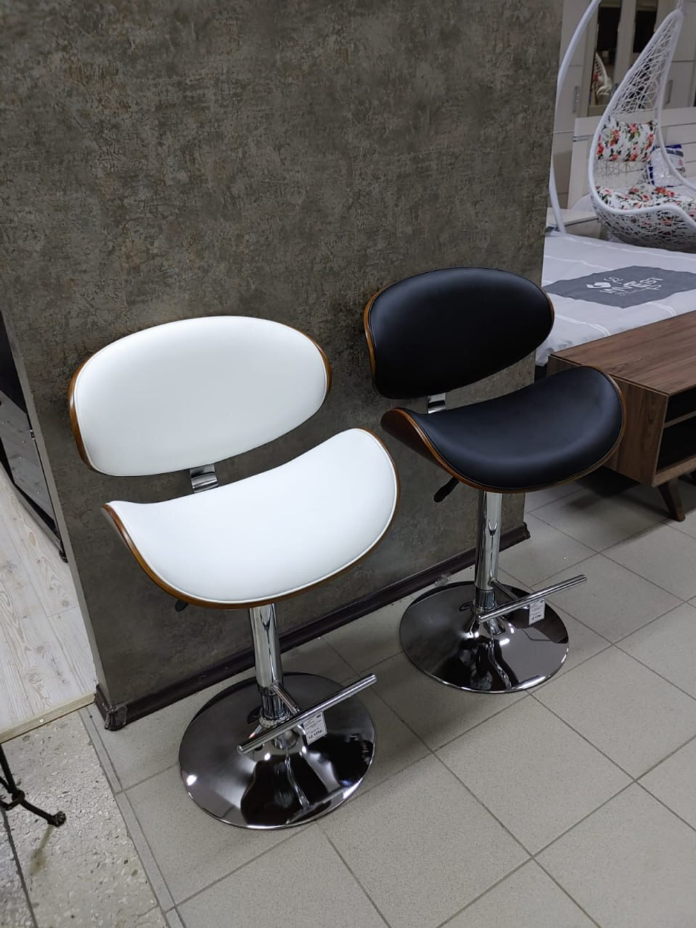 Стул барный JY1076 белый