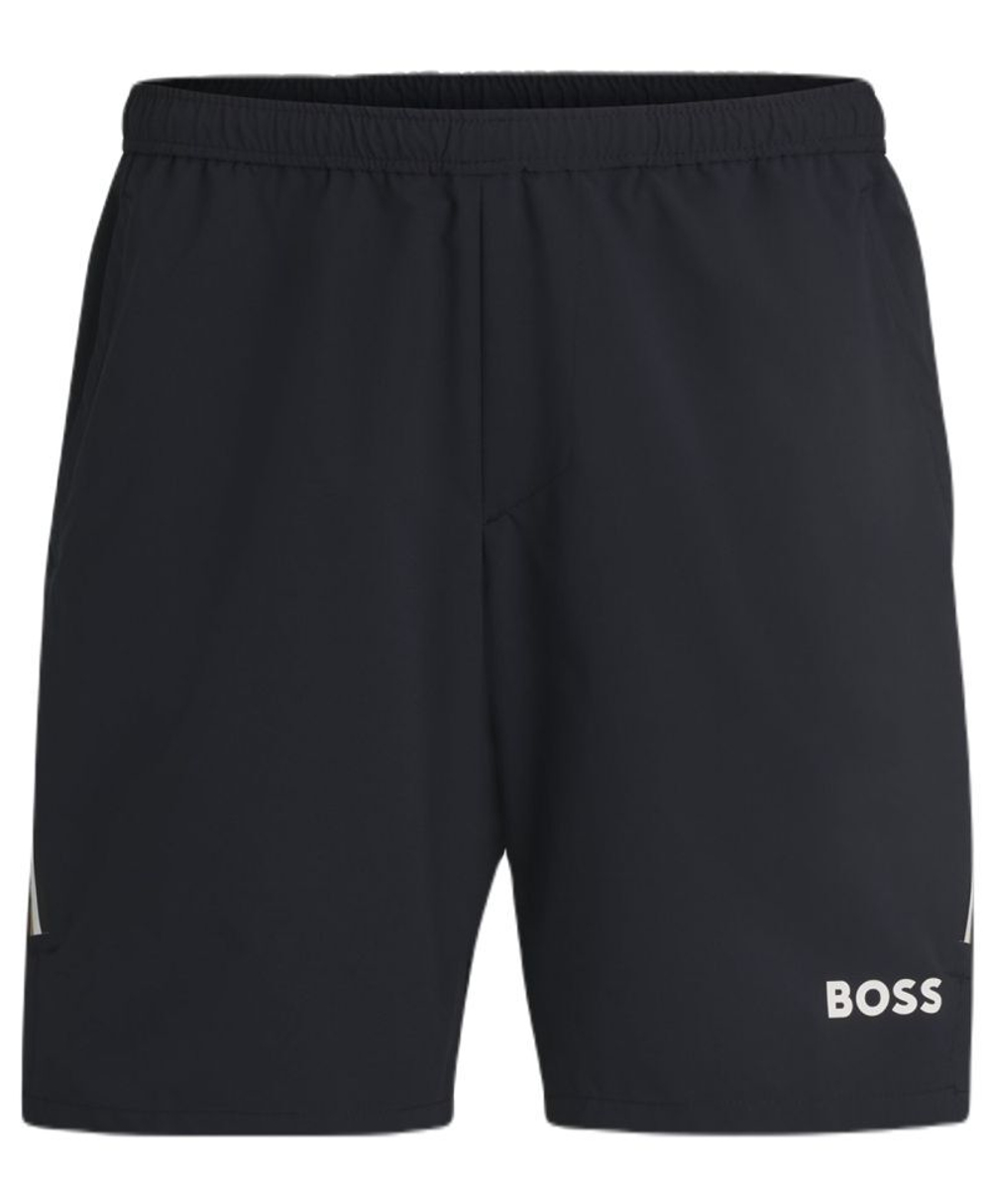 Мужские теннисные шорты BOSS Score TOC 9 inch Active Tennis With Four-Way Stretch - небесный