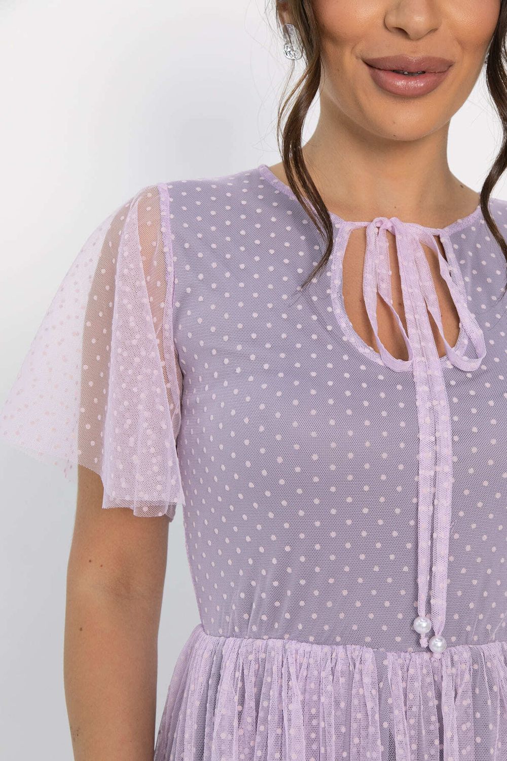 Платье У твоих ног (сиреневое) П13825-39М LT Collection