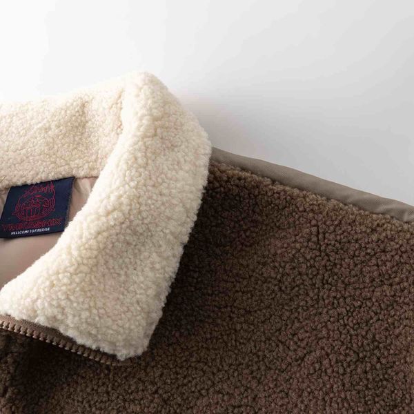 Куртка Furry HTF коричневая/песочная - фото 4