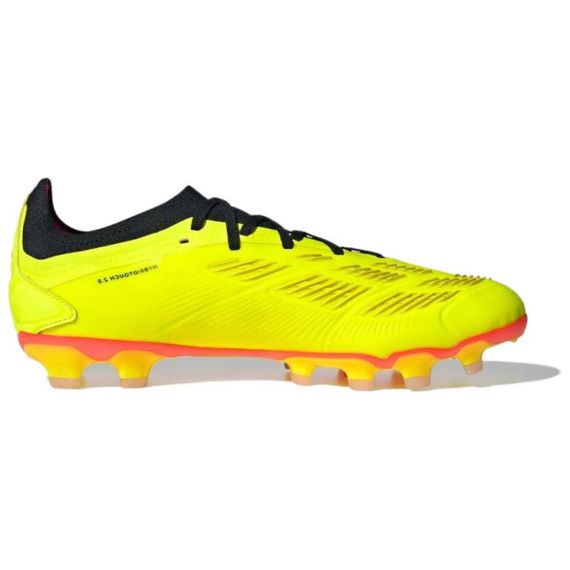 Мужские кроссовки Adidas PREDATOR 24 PRO с низким верхом, желто-серые