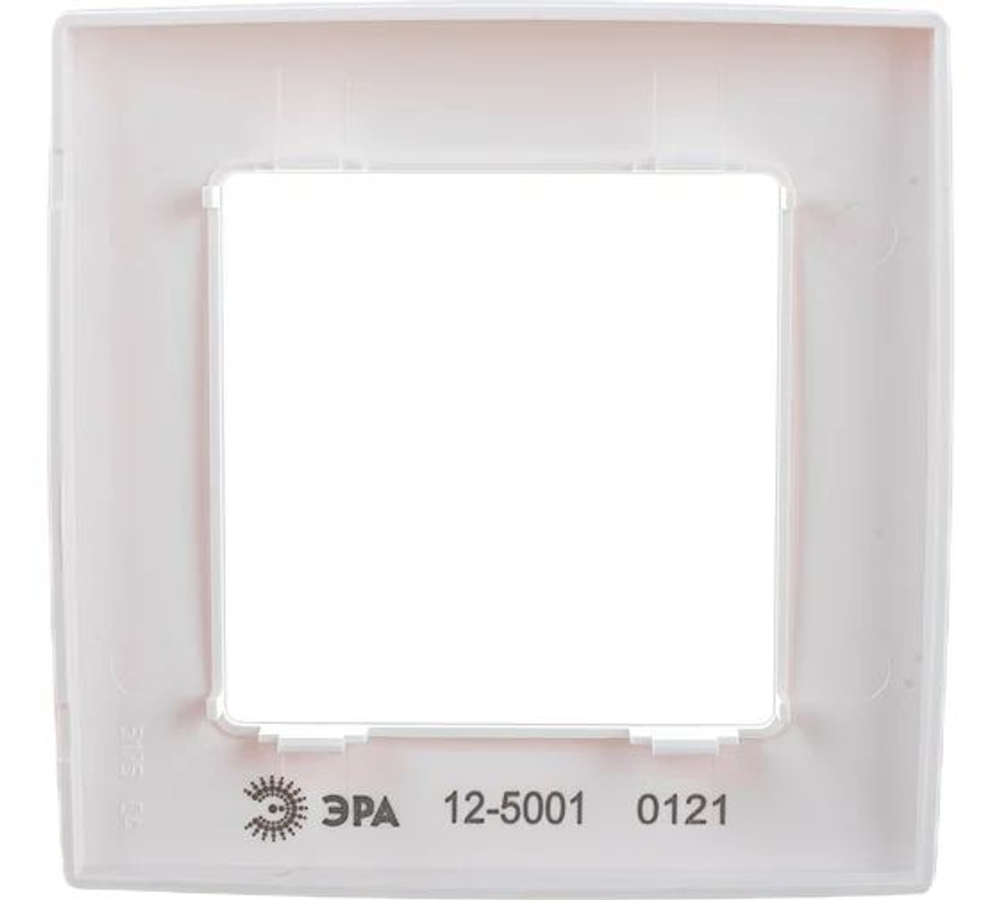 Рамка 1-м 12-5001-01 бел. ЭРА Б0014741