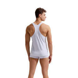 Мужская майка белая GAUVINE 5000