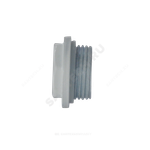 Заглушка (пробка) проходная 1"x3/4" левая резьба для алюминиевых и биметаллических радиаторов с прокладкой Ogint