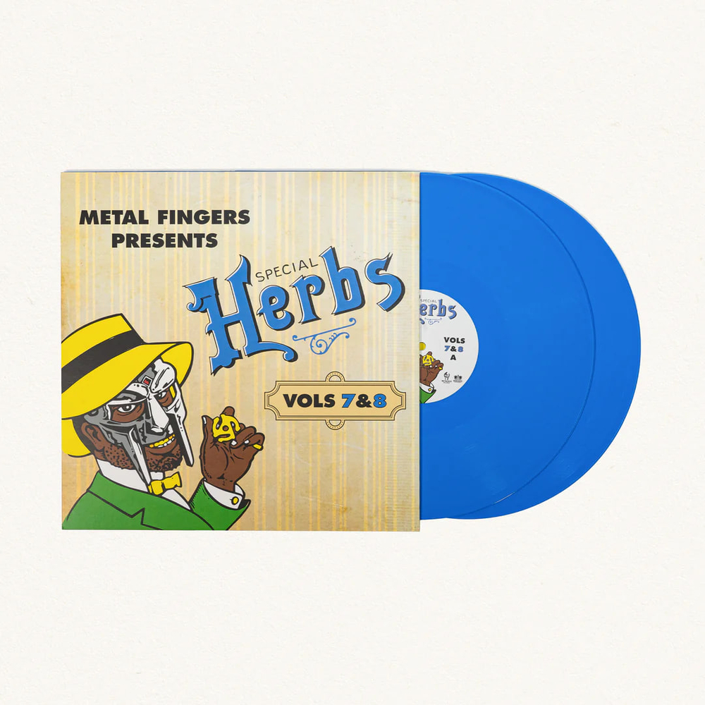 MF DOOM - Special Herbs (Vols 7&8) by Metal Fingers - Sky Blue 2LP