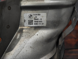 Насадка глушителя левая BMW X5 (G05) 18-нв Б/У Оригинал 51128078669