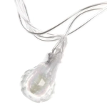 Гирлянда для дома НИТЬ «Сияющая капля» 10 м 60 ламп LED, прозр.пров, 8 реж,IP-20, Белый (возможность соединения)