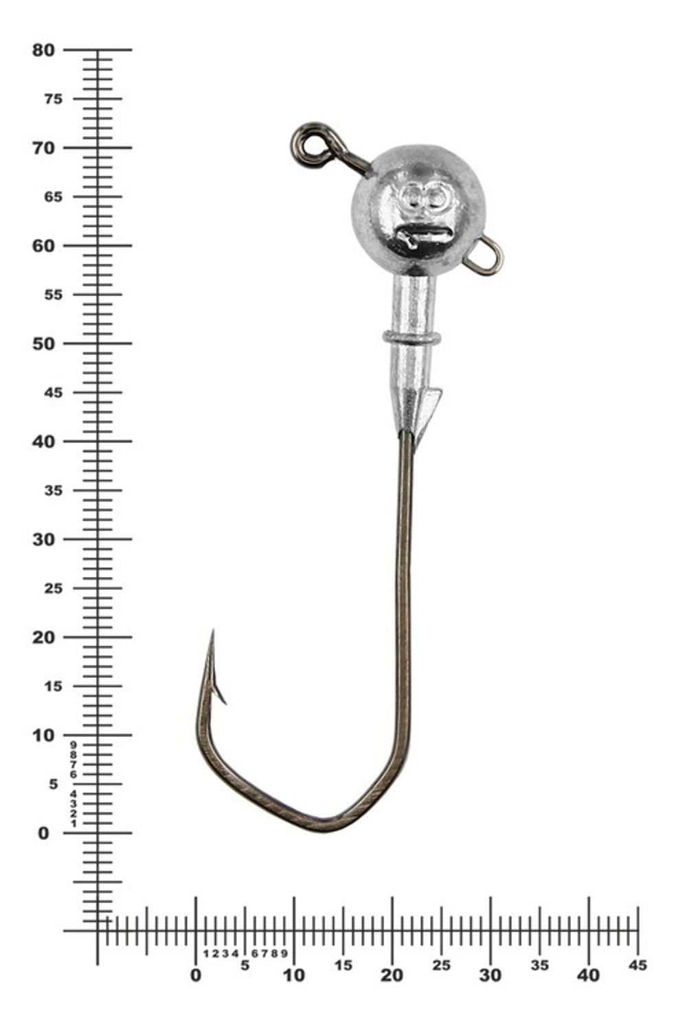 Джиг некрашеный Stinger Eye Jig, крючок Vido Craft VD-079 6/0 (3шт/уп)