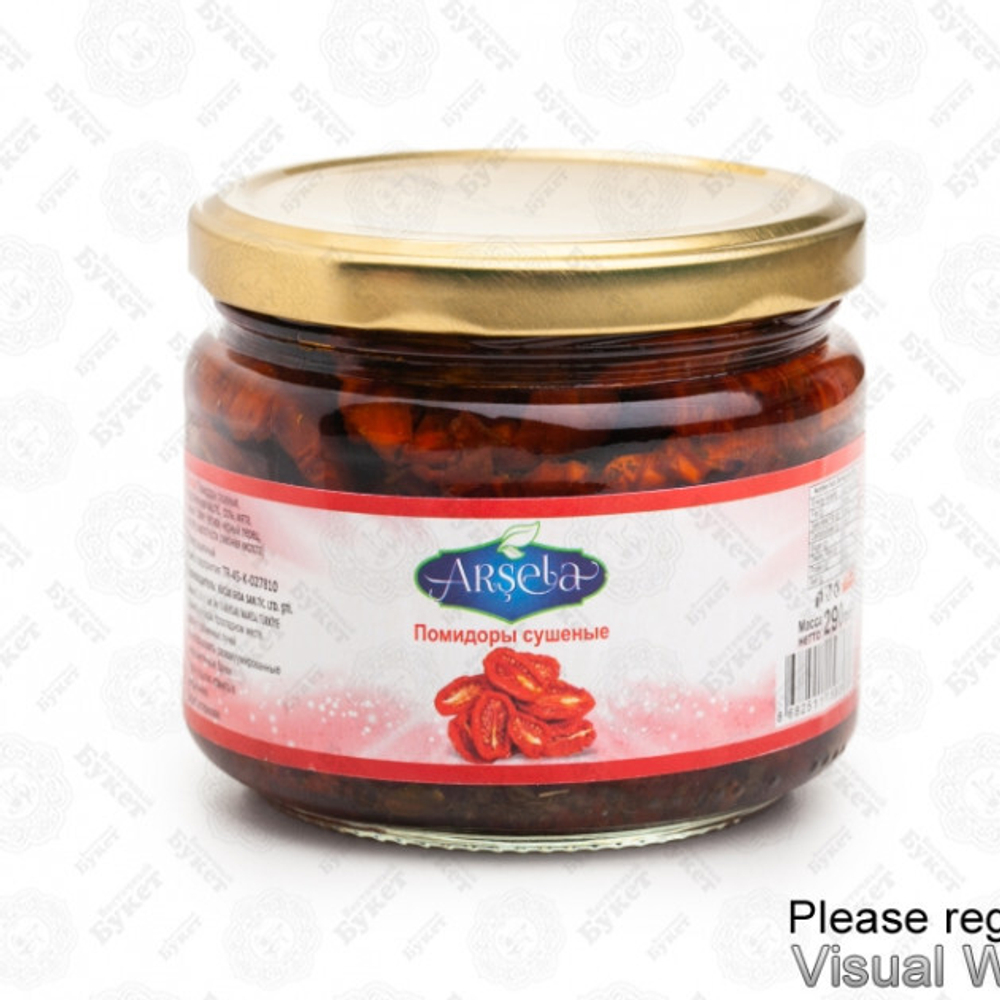 Сушеные томаты в масле со специями, Arsela, 300гр