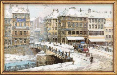 "Вена"по мотивам картины К.Заичека-908  вышивка