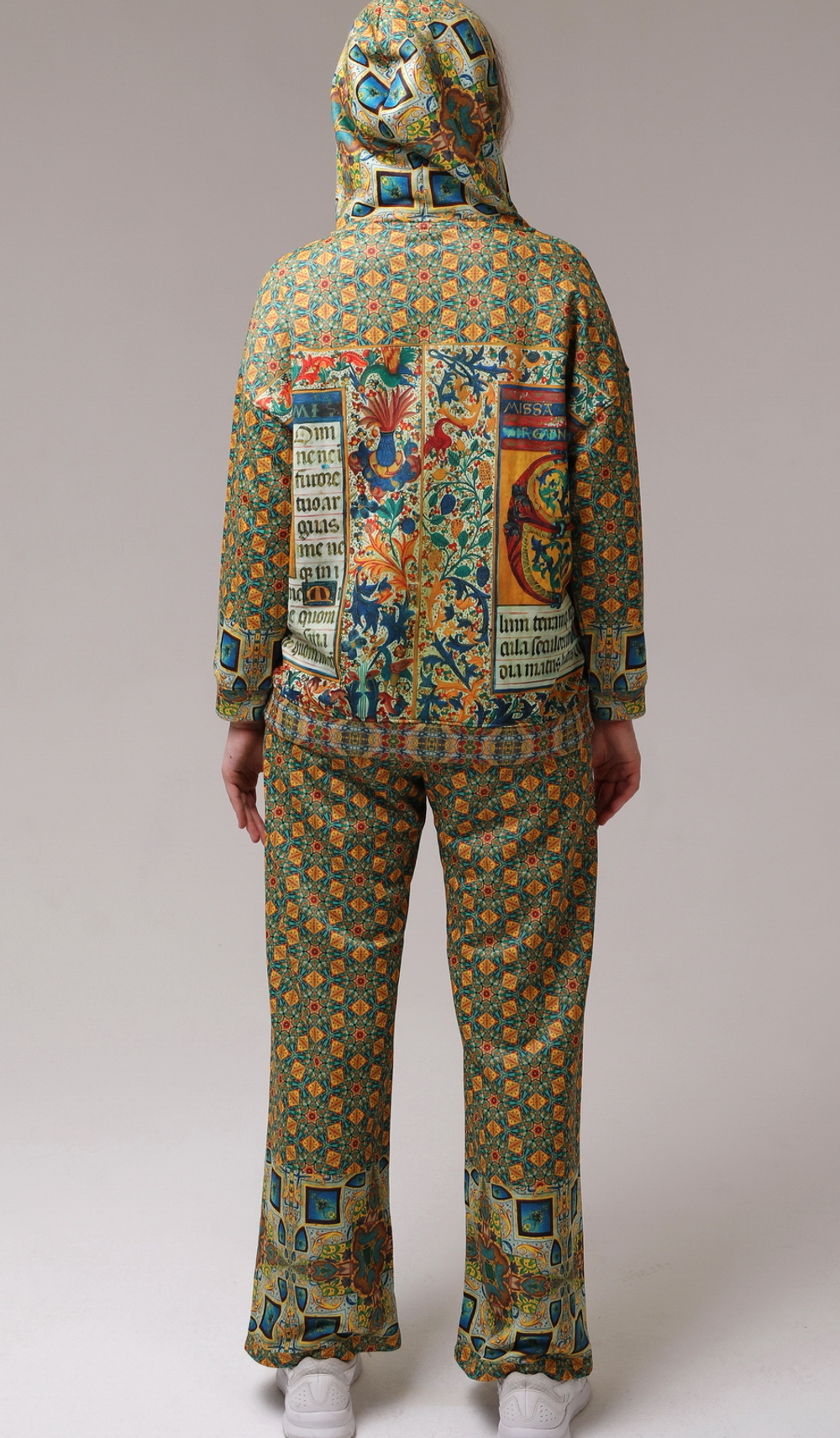 Зип худи «Испанский часослов», по мотивам иллюстраций из Испанского Часослова начала 16 века