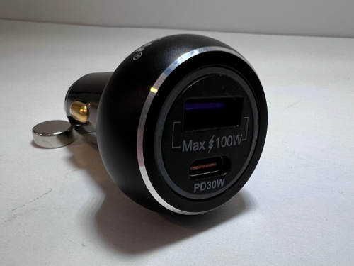 Автомобильное зарядное устройство PUGAN, USB100W+PD30W (1 шт.)