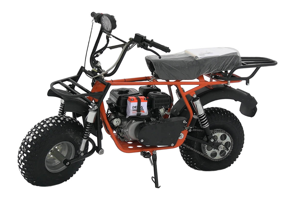 Мотоцикл внедорожный СКАУТ САФАРИ ПЛЮС 3L-8Е+ BIGFOOT (ФАРА, ЭЛ.СТ. перед и зад подвес. KP230 -8+ л.с., седло Альфа
