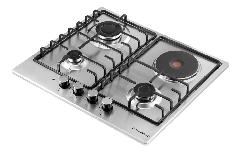 Комбинированная варочная панель MAUNFELD EEHS.64.3CS/KG фото 5