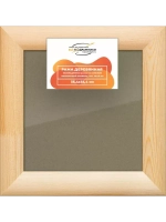 Деревянная рама 35x35 для постера и фотографий сеч. 40x18
