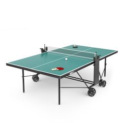 Теннисный стол UNIX Line Compact Outdoor 6mm ACP (Green) всепогодный