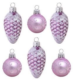 НФШ-1168/2 Набор ел.украшений 6шт «Шишки и шары»