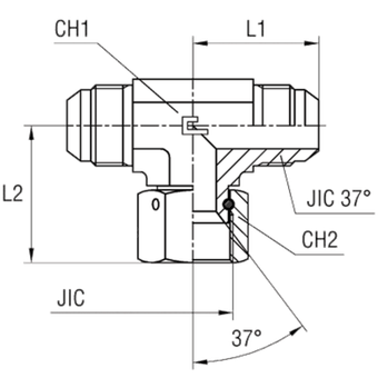 Соединение PNT JIC 1.1/16