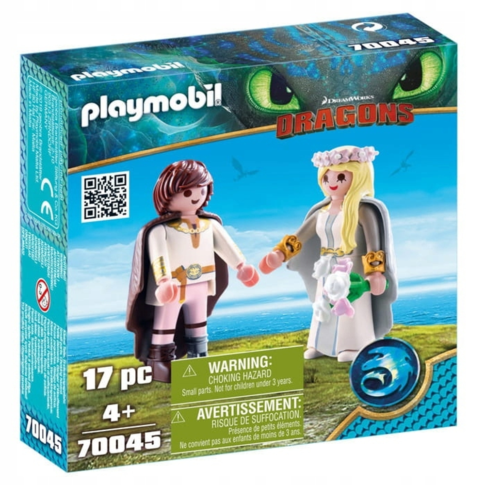 Конструктор Playmobil Dragons 70045 Свадьба Астрид и Иккинг купить в Москве  | Доставка по России.