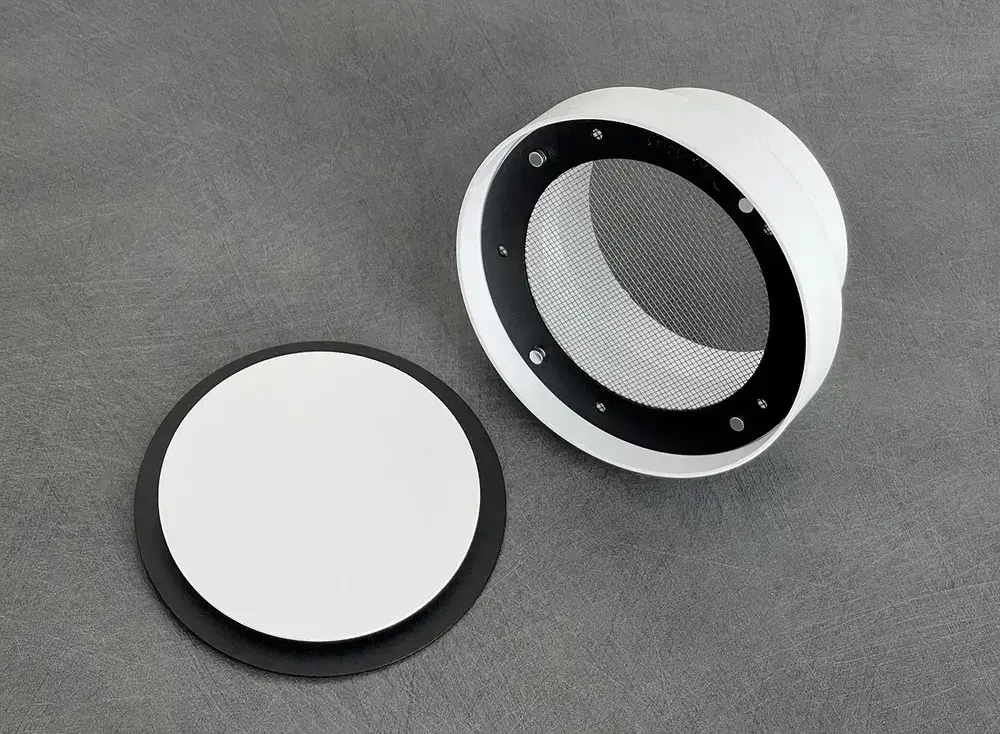 Решетка магнитная теневая вентиляционная D125 - Nova