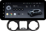 Магнитола для Jeep Wrangler 3 2010-2014 - Teyes LUX ONE ROUND монитор 12.3" 2K QLED на Android 10, CarPlay, 4G SIM-слот