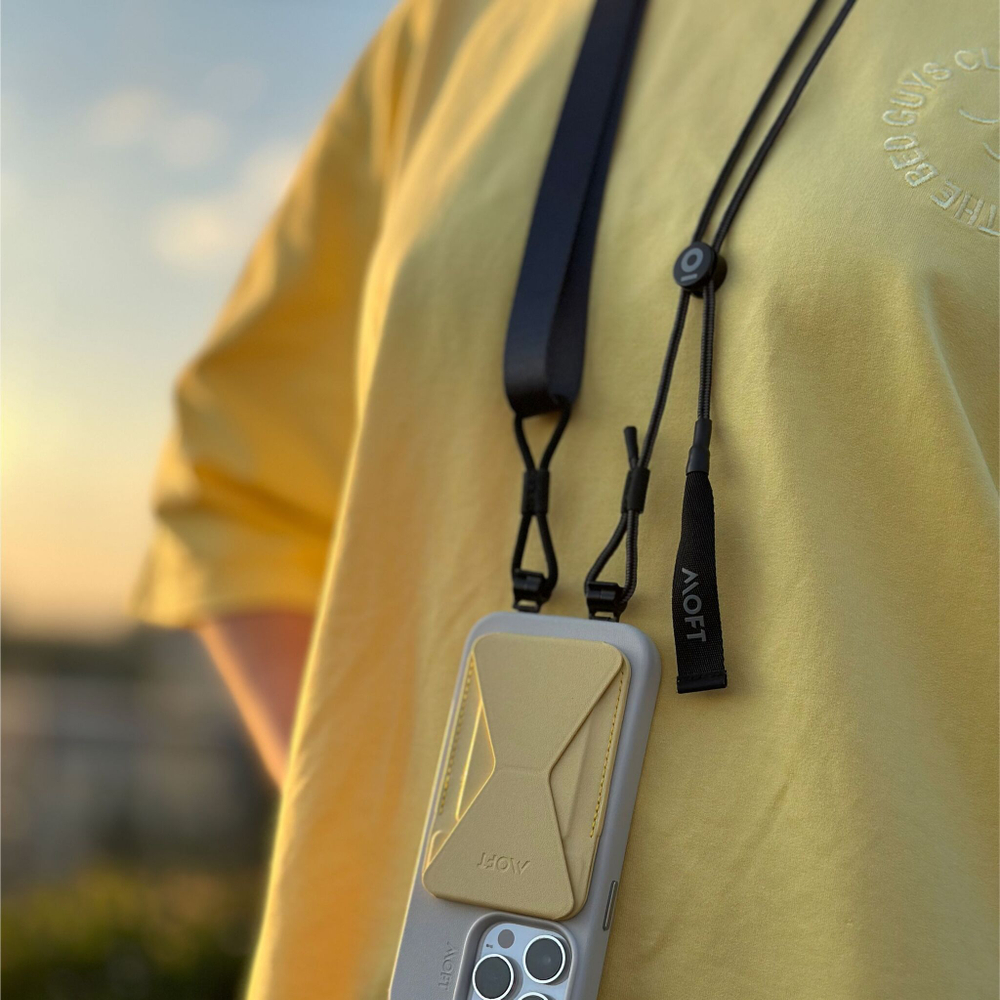 Съемный ремешок для к телефону MOFT Phone Lanyard чёрный