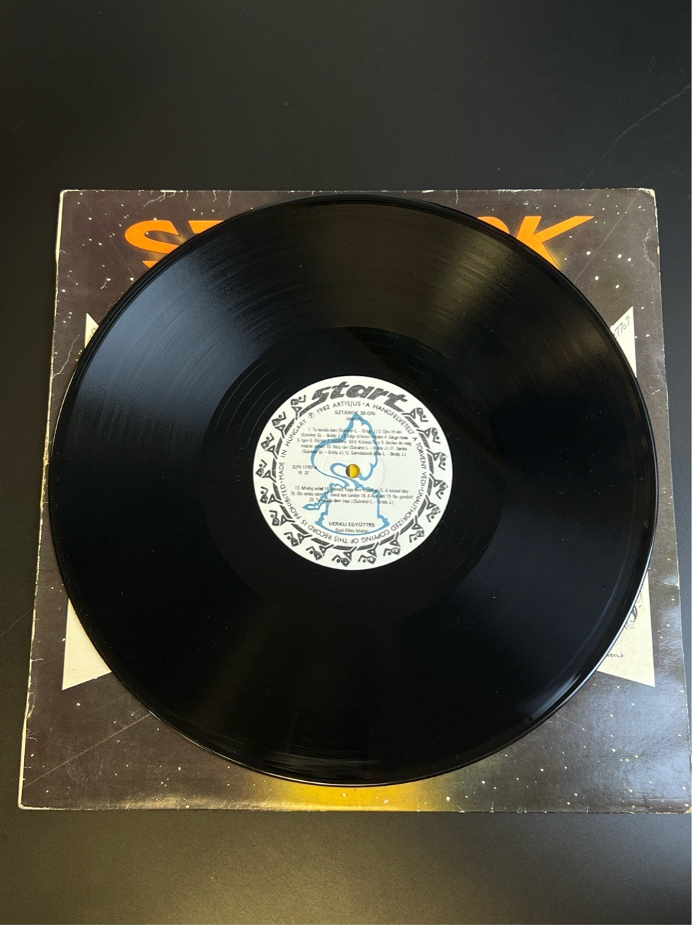 LP Szta'rok 33-on Verkli. Виниловая пластинка 12 дюймов. Венгрия 1982 год.