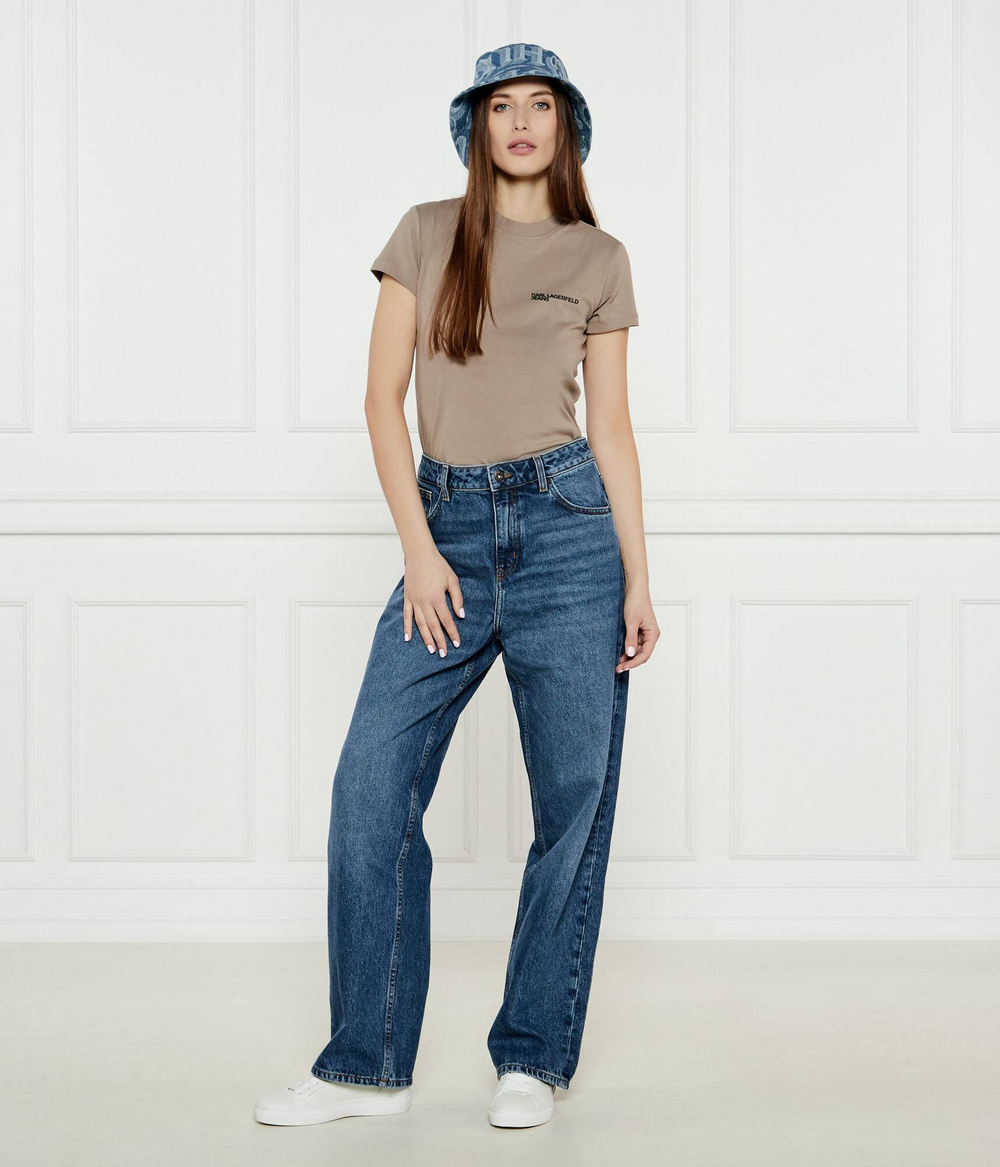 Футболка Karl Lagerfeld Jeans - бежевый(A1W17004)