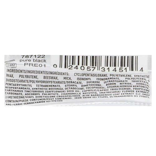 Palladio, Выдвижная водостойкая подводка для глаз, чистый черный, 0,28 г (0,01 унции)