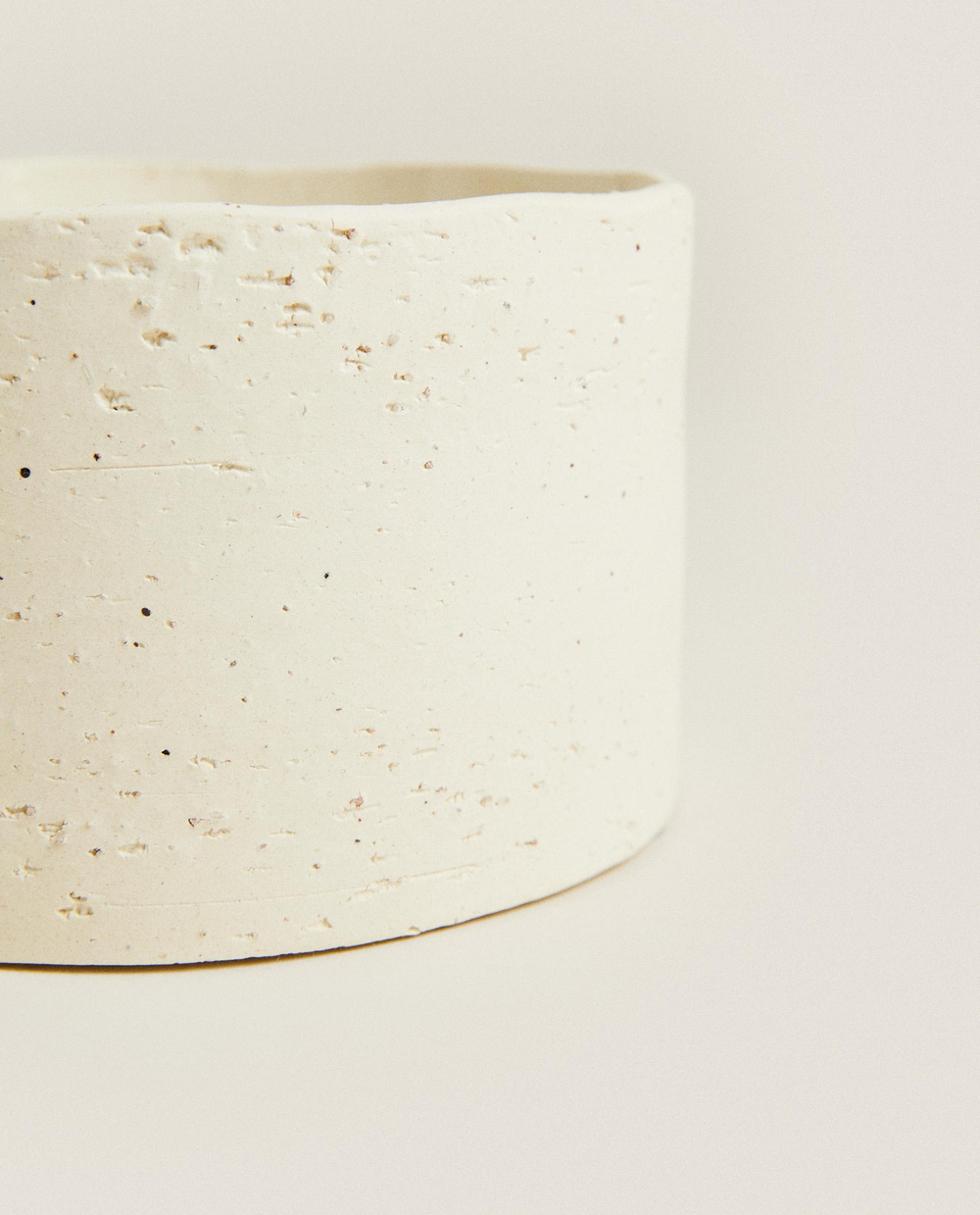 Декоративная свеча Zara Home, 8х14х14 см, керамика, 6361/065