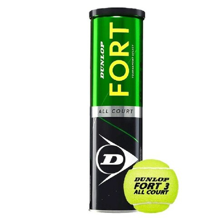 Мячи для тенниса для всех покрытий DUNLOP FORT