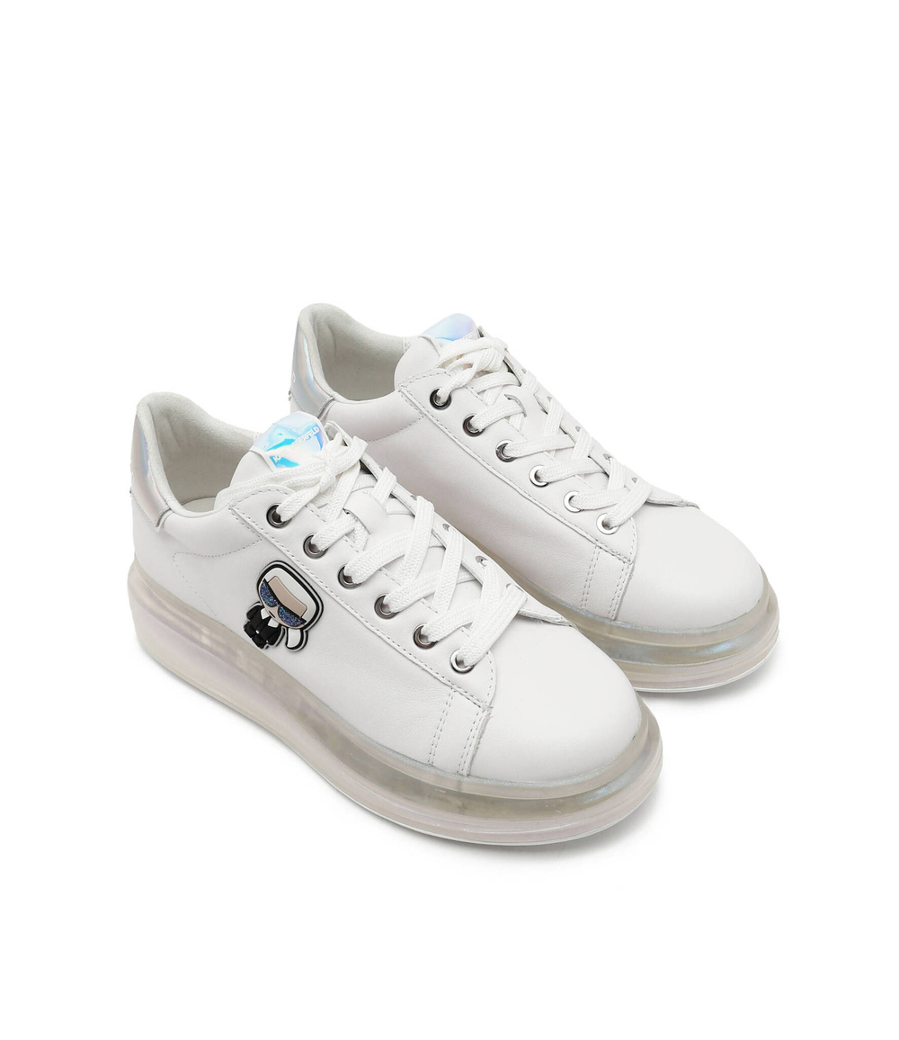 Кожаные кроссовки kapri kushion karl ikonic Karl Lagerfeld - белый(KL62631I)