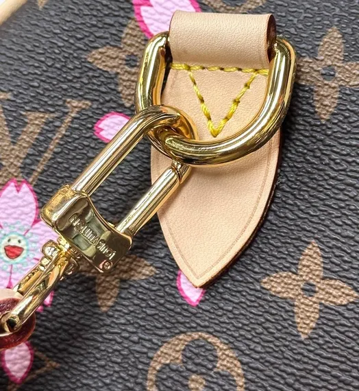 Сумка LOUIS VUITTON х TM Speedy 25, коричневый