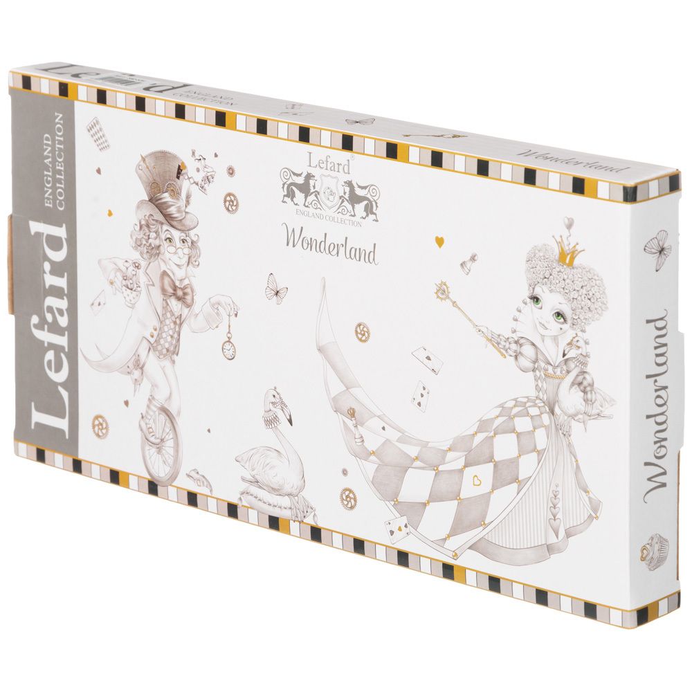 БЛЮДО ОВАЛЬНОЕ LEFARD "WONDERLAND" 30,5 СМ (КОР=36ШТ.)