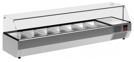 Холодильная витрина Carboma IDO A40 SM 1,2-G 0430 (VT2v-G)