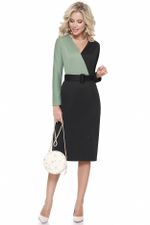 Платье Утонченный дизайн, олива DStrend (Акция)