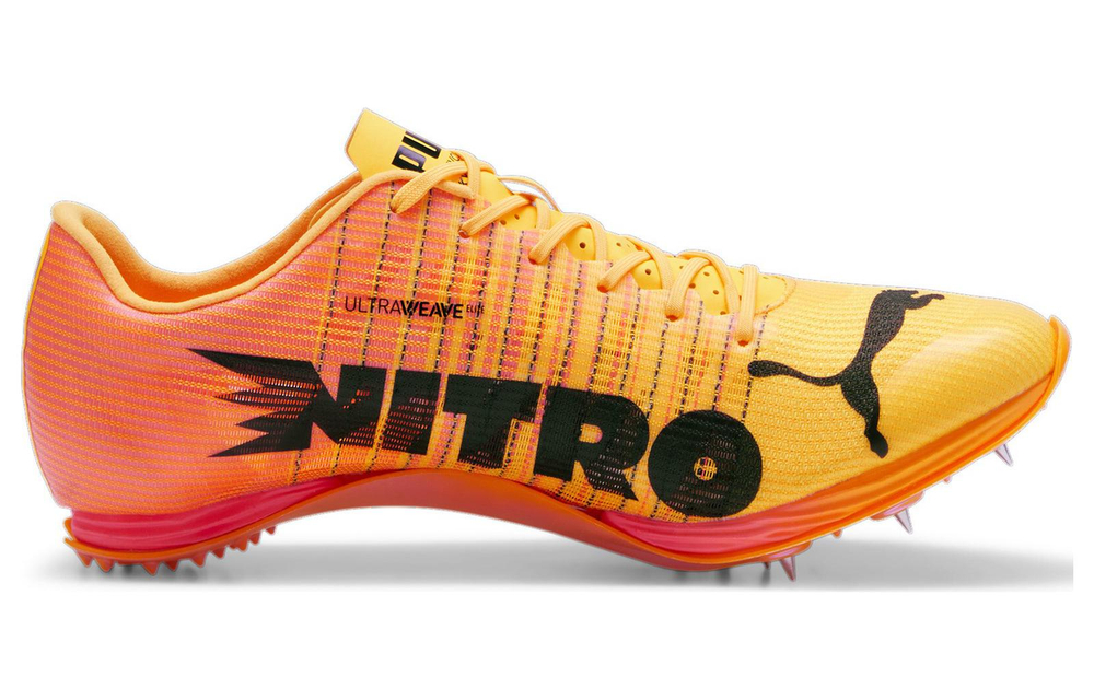 PUMA EvoSPEED Tokyo Nitro SlipResistant LowTop Running Shoe "Orange Black"