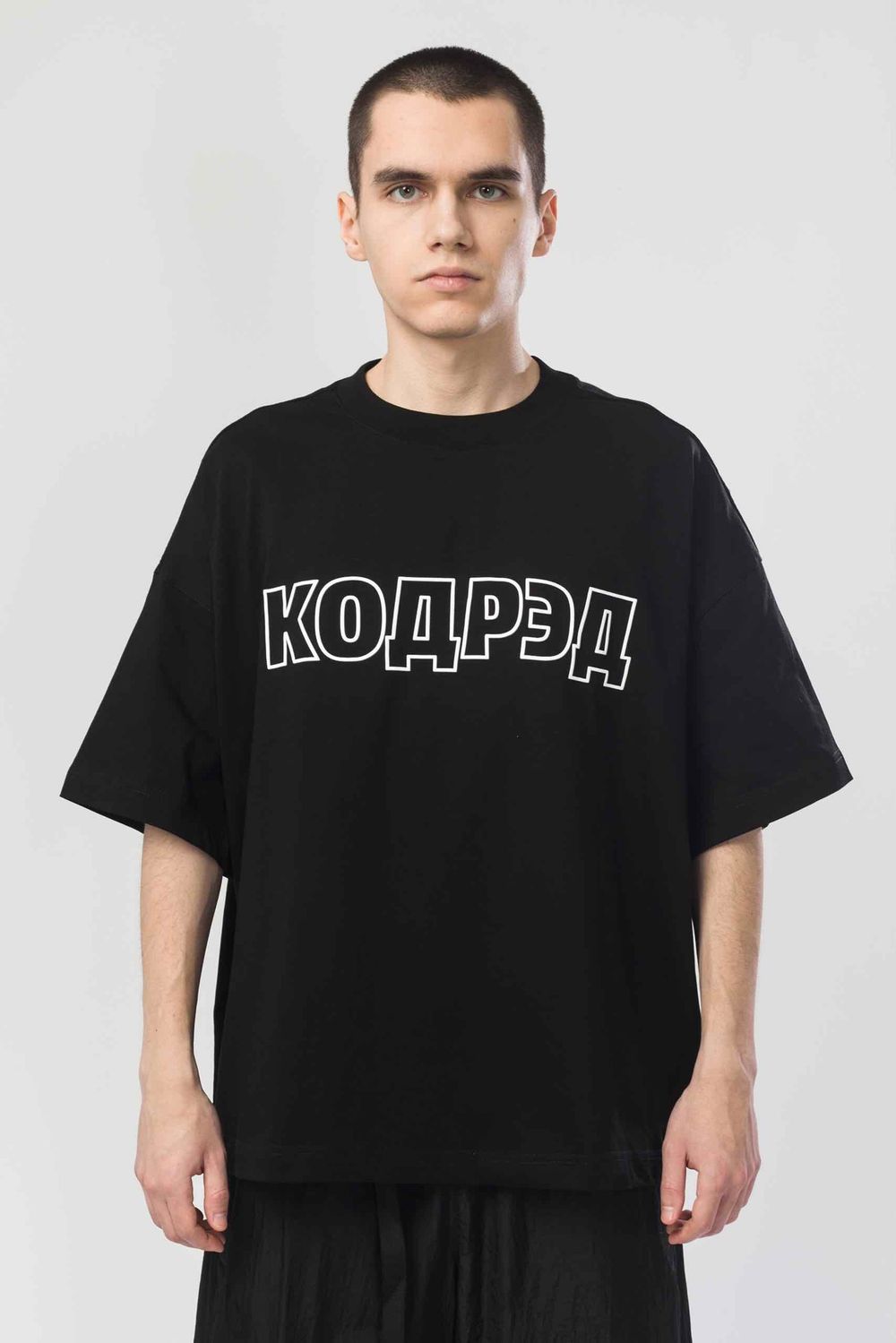 Футболка Codered Wide T Контур черная