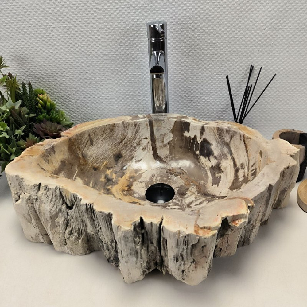 Раковина из окаменелого дерева Fossil Basin OD-02133 58*41*15