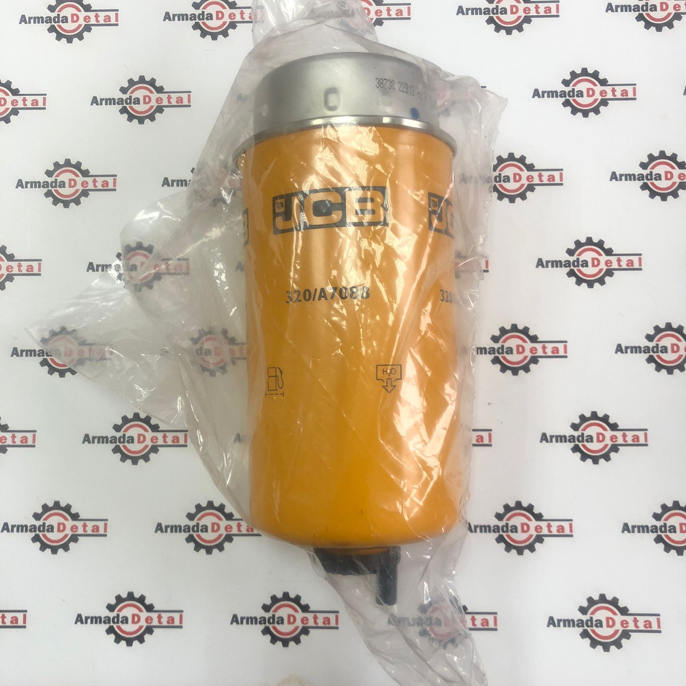 Фильтр топливный JCB 3CX 4CX | 320/A7088, 320/A7120, 320/925994