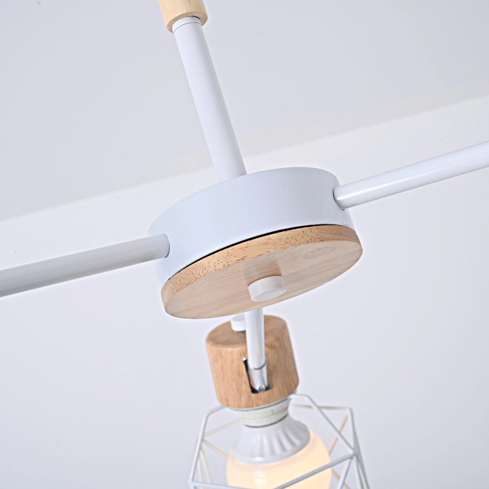 Потолочная Люстра Corf B3 White 3 Lamps By Imperiumloft
