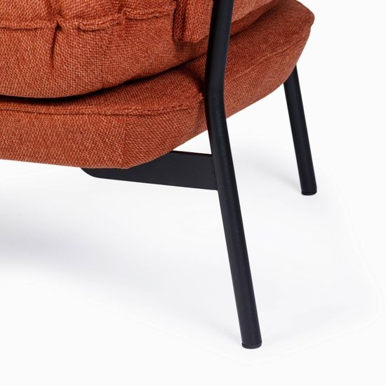 Кресло Sussex терракотовое 