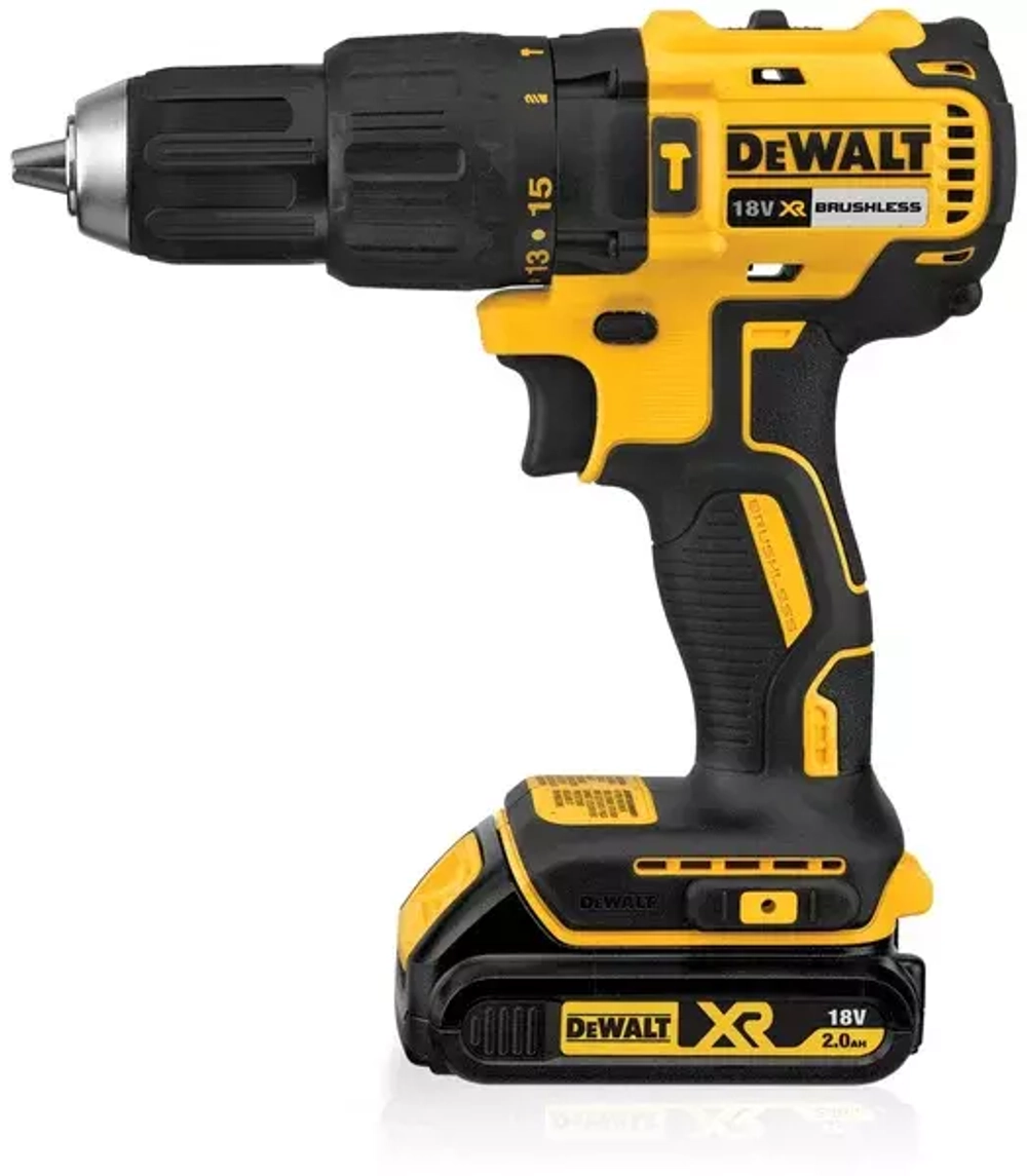 Аккумуляторная дрель-шуруповерт DeWALT DCD778D2T-QW