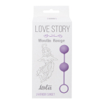 Вагинальные шарики 3см  Lola Games Love Story Moulin Rouge purple 3009-04Lola