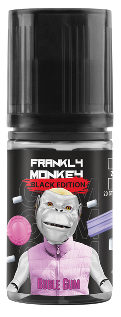 Frankly Monkey Black Edition Salt 30 мл - Bubble Gum (20 мг)