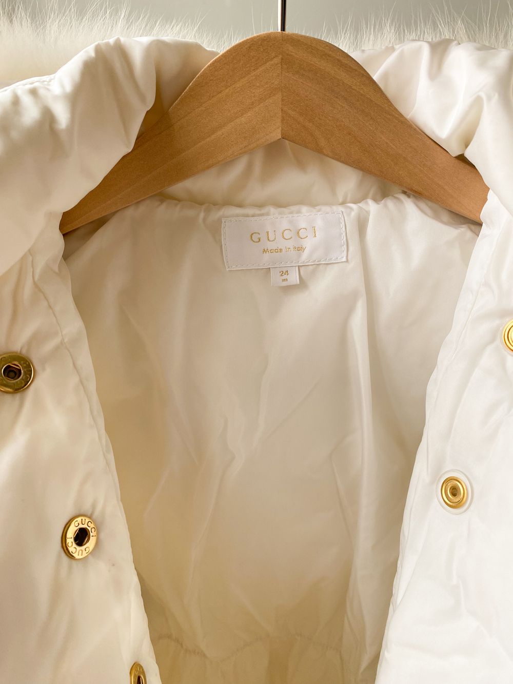 Пуховое пальто Gucci, 92