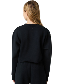 Детская теннисная куртка Bj_rn Borg Oversized Cropped - black beauty