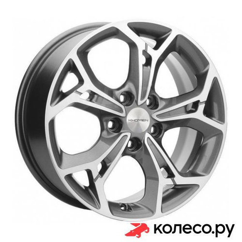KHW1702 (Qashqai) 7x17/5*114.3 D66.1 ET40 Gray FP