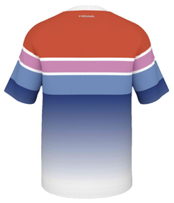 Мужская теннисная футболка Head Performance MC Paris T-Shirt - разноцветный