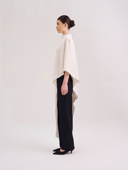 Кейп Intriguan (Интриган) белый с подкладом